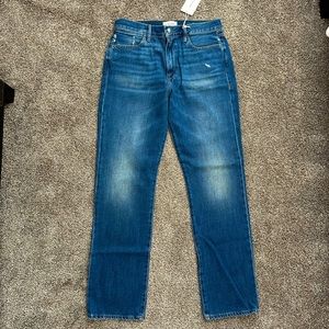 FRAME womens straight leg jeans size 28. Brand new